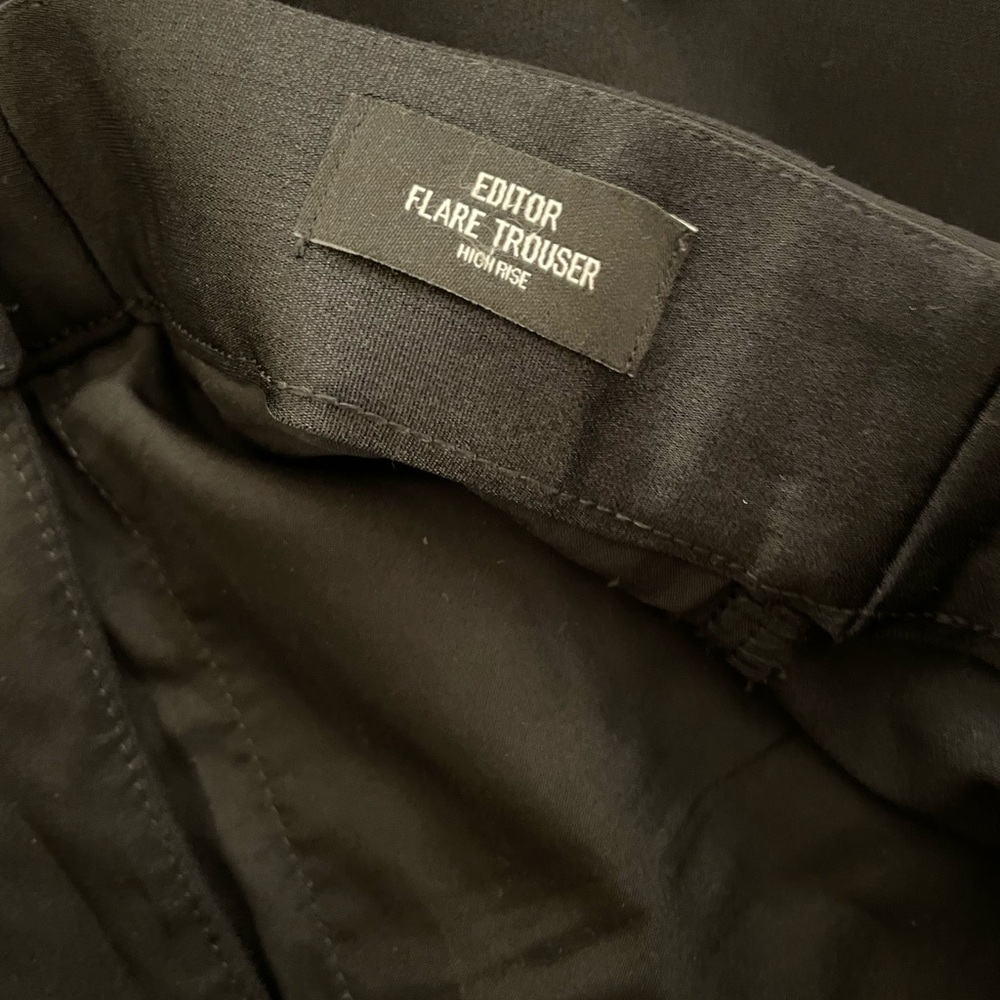 Express Editor High Waisted Flare Trouser - 8r - … - image 8